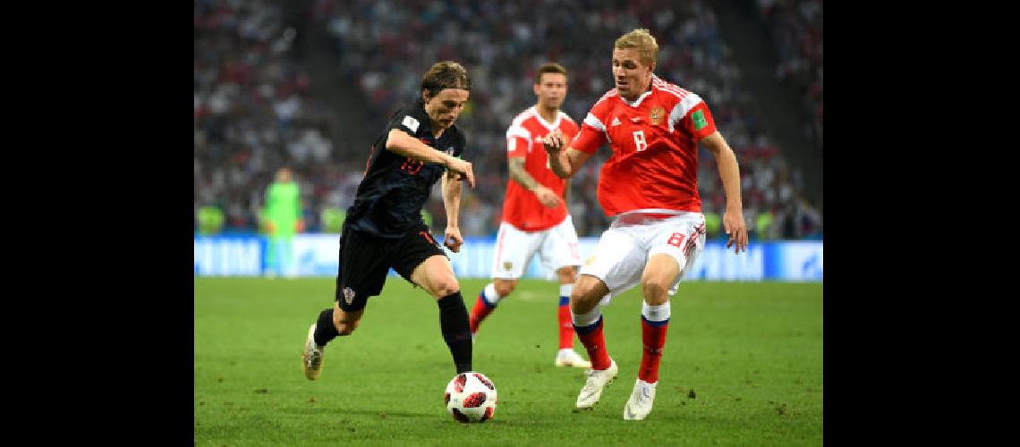 Croacia-Inglaterra por el boleto a la final