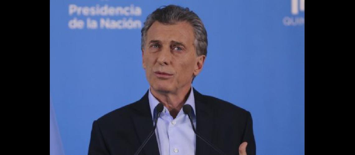 Mauricio Macri- Este antildeo el crecimiento va a disminuir