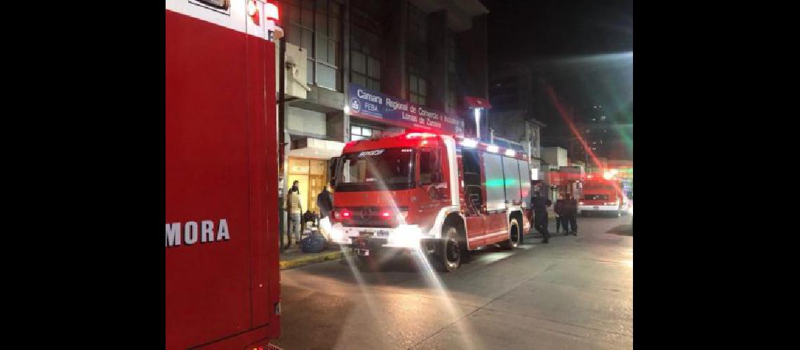 Susto en la Caacutemara de Comercio de Lomas de Zamora