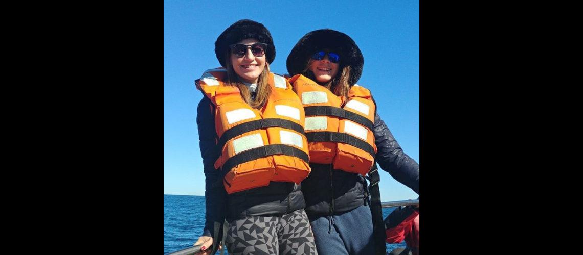 Eleonora viajoacute con su hija