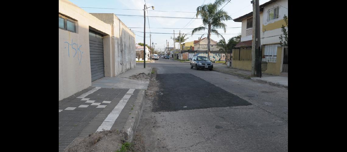Las obras se realizan en grandes extensiones de las calles