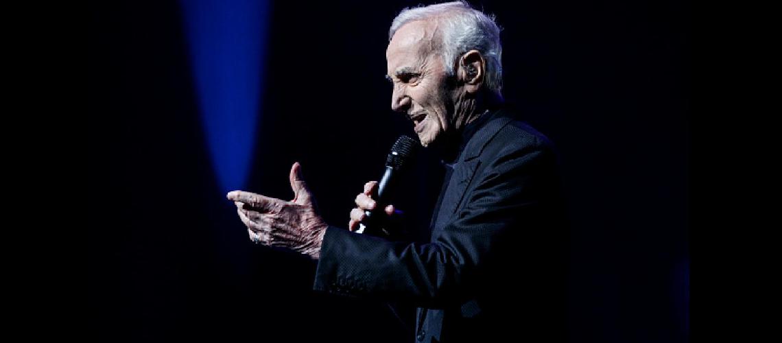 Aznavour era un artista incansable