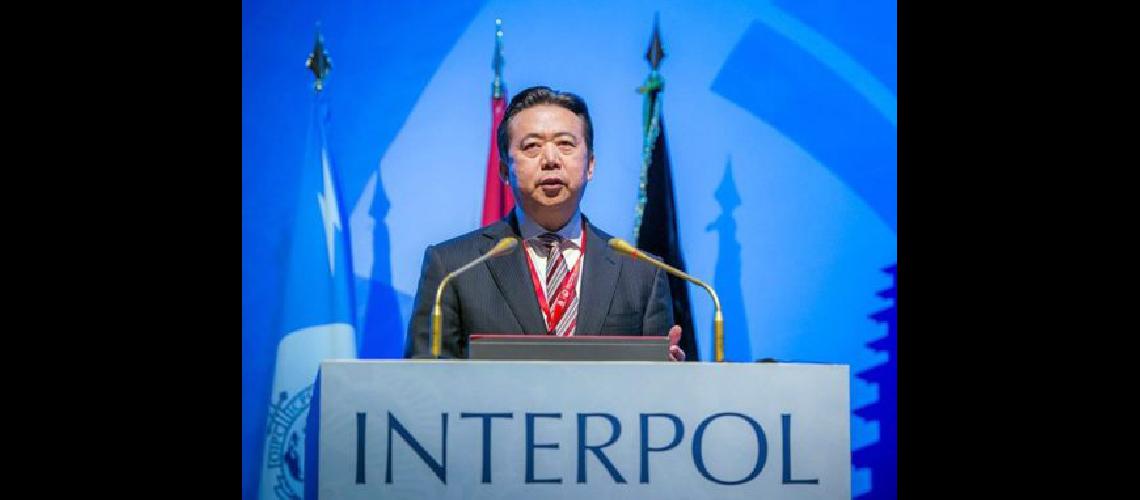 Fin del misterio- China tiene detenido al presidente de Interpol