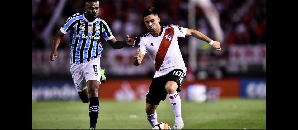 River debe dar vuelta la llave con Gremio y el equipo necesita del fuacutetbol del Pity Martiacutenez
