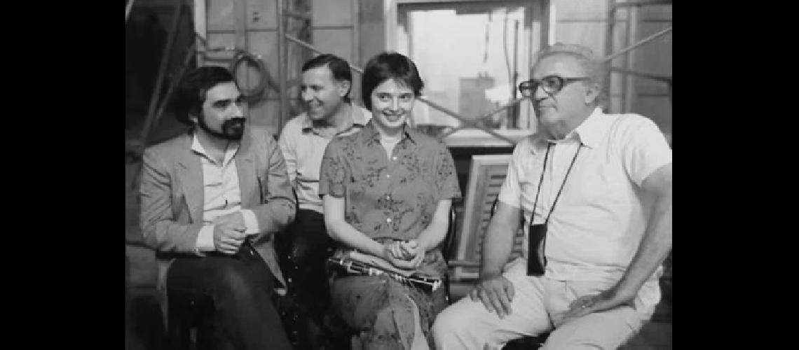 Martin Scorsese Isabella Rossellini y Federico Fellini