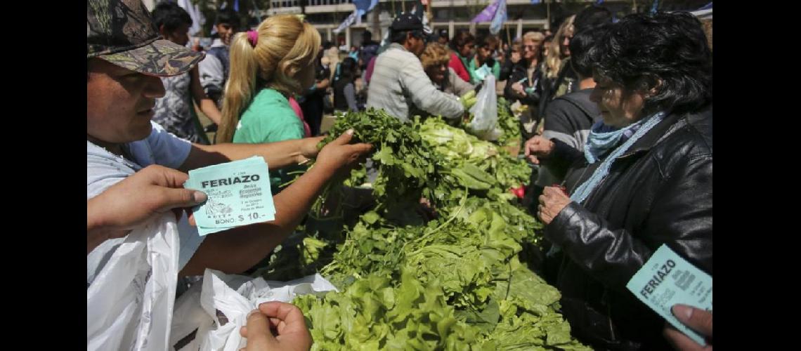 Los vecinos podraacuten adquirir verduras directo de los productores 