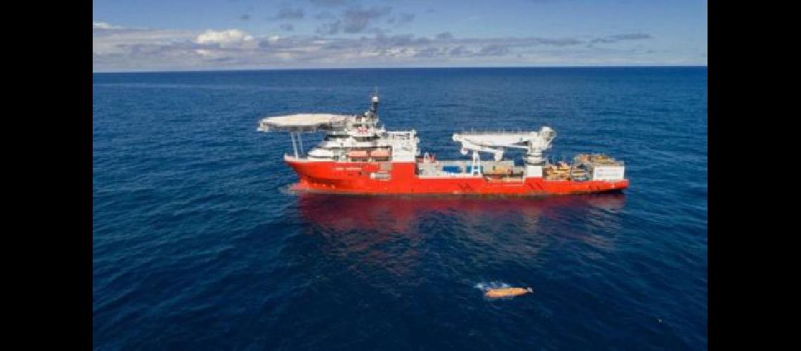 ARA San Juan- investigan un nuevo punto de intereacutes a 800 metros de profundidad