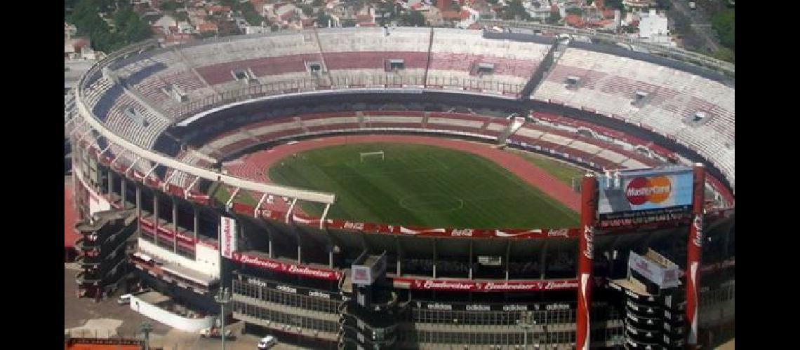 El estadio Monumental sede del partido de vuelta por la final de la Copa Libertadores de Ameacuterica