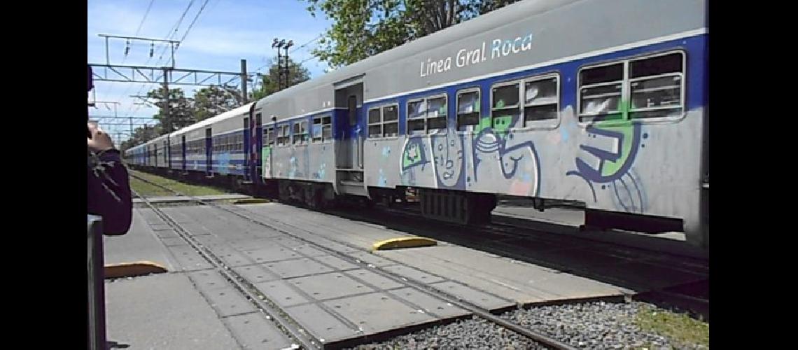 Este antildeo se graffitearon 92 trenes del Roca