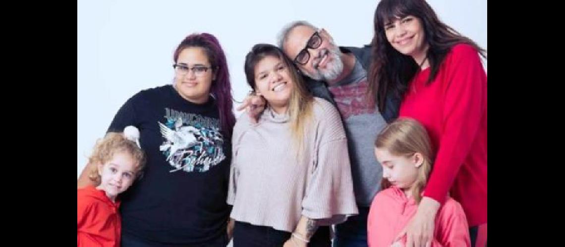 Jorge Rial y su familia ensamblada
