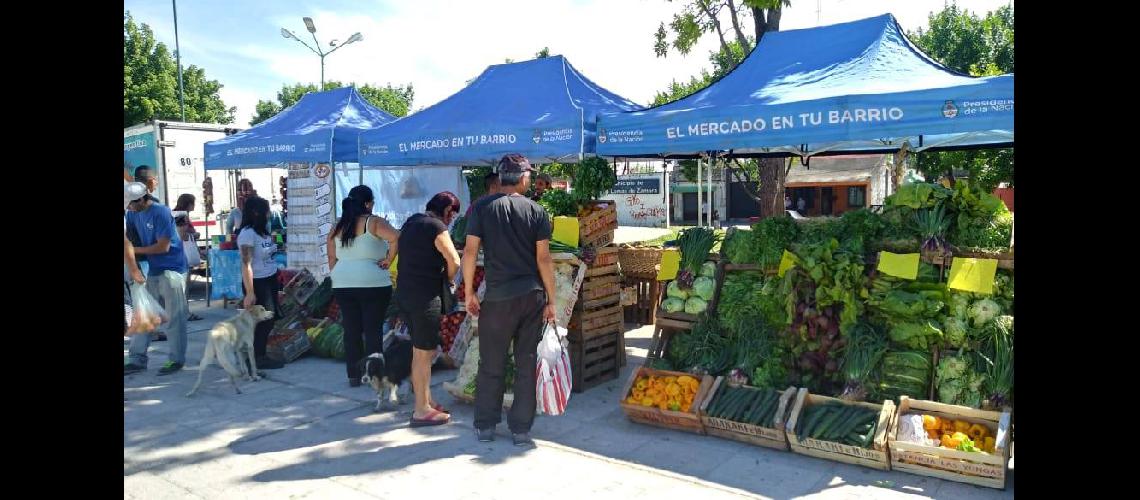 El Mercado en tu Barrio llega al Parque de Llavallol