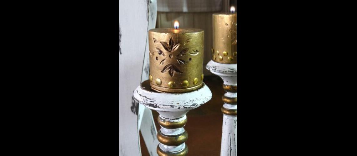 Unas velas deslucidas se convierten en objetos de decoracioacuten