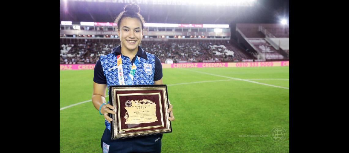 Sofiacutea Acevedo ganoacute la medalla de bronce en los Juegos Oliacutempicos de la Juventud
