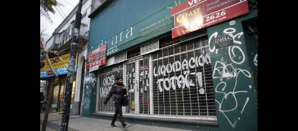 Crece la cantidad de negocios cerrados en el Conurbano y la Ciudad de Buenos Aires