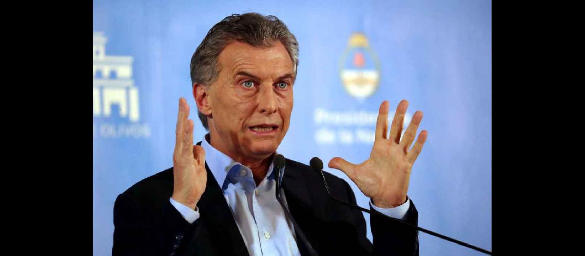 quotReconozco que fui demasiado optimistaquot dijo Macri