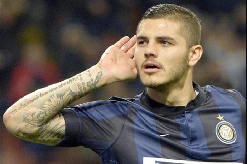 En medio del conflicto con el Inter Icardi no entrenoacute por una molestia en su rodilla