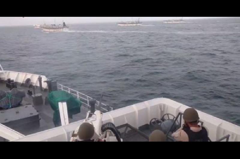 Se hundioacute un buque pesquero chino frente a la Costa argentina