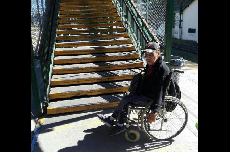 Temperley- vecinos le exigen a Trenes Argentinos rampas para discapacitados