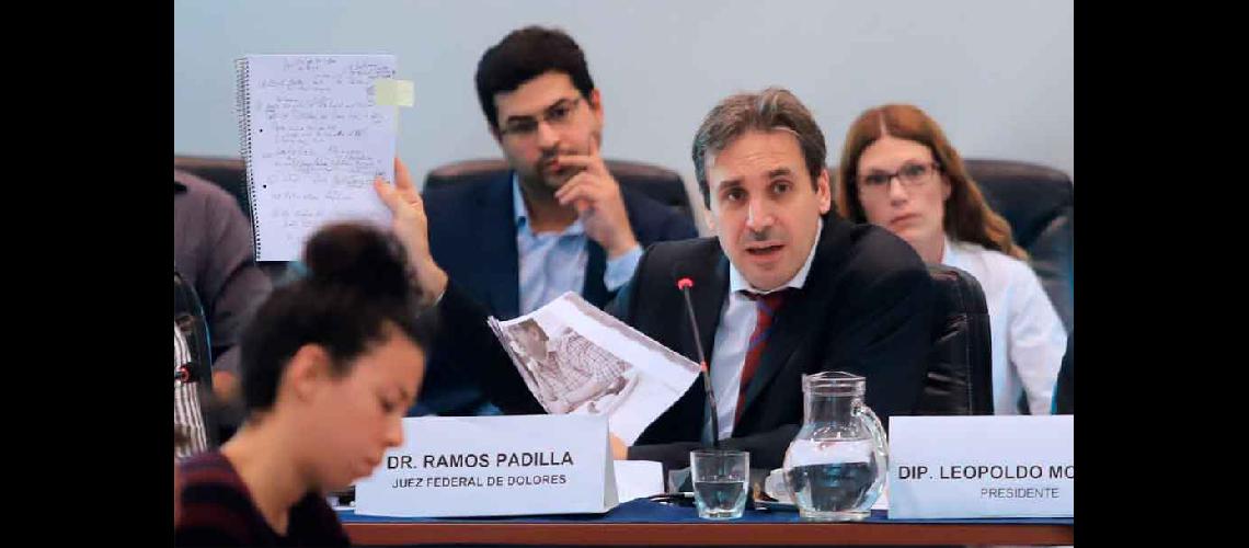 En Diputados Ramos Padilla dio detalles sobre la causa judicial de espionaje y extorsioacuten 