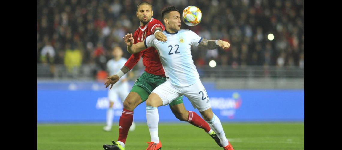 La Seleccioacuten Argentina disputoacute frente a Marruecos su uacuteltimo partido previo a la Copa Ameacuterica
