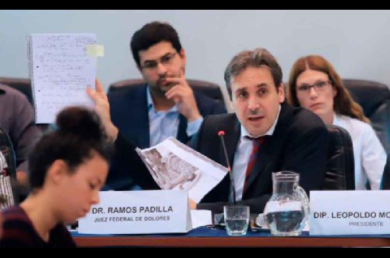 En Diputados Ramos Padilla dio detalles sobre la causa judicial de espionaje y extorsioacuten