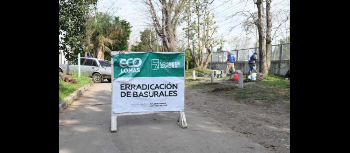 Los Eco Guardianes ya realizan trabajos de limpieza en los barrios de Lomas