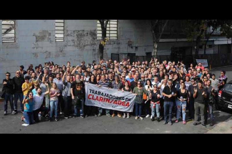 Frente a los despidos los trabajadores de Clarin paran
