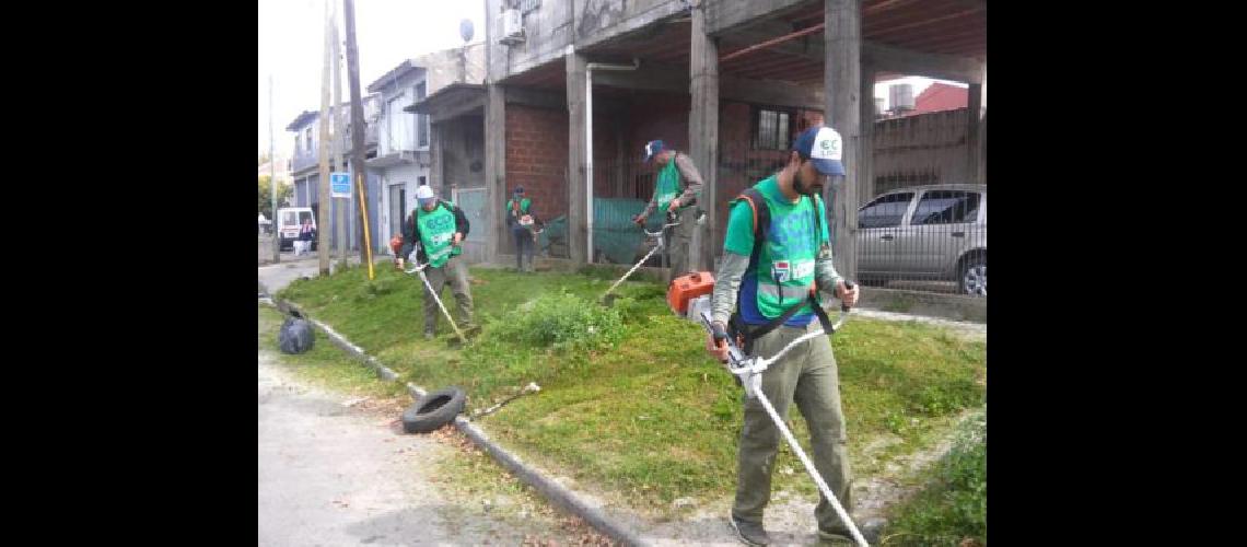 Eco Lomas- avanza la limpieza y renovacioacuten de distintos barrios