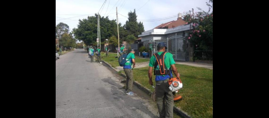 Eco Lomas- avanza la limpieza y renovacioacuten de distintos barrios