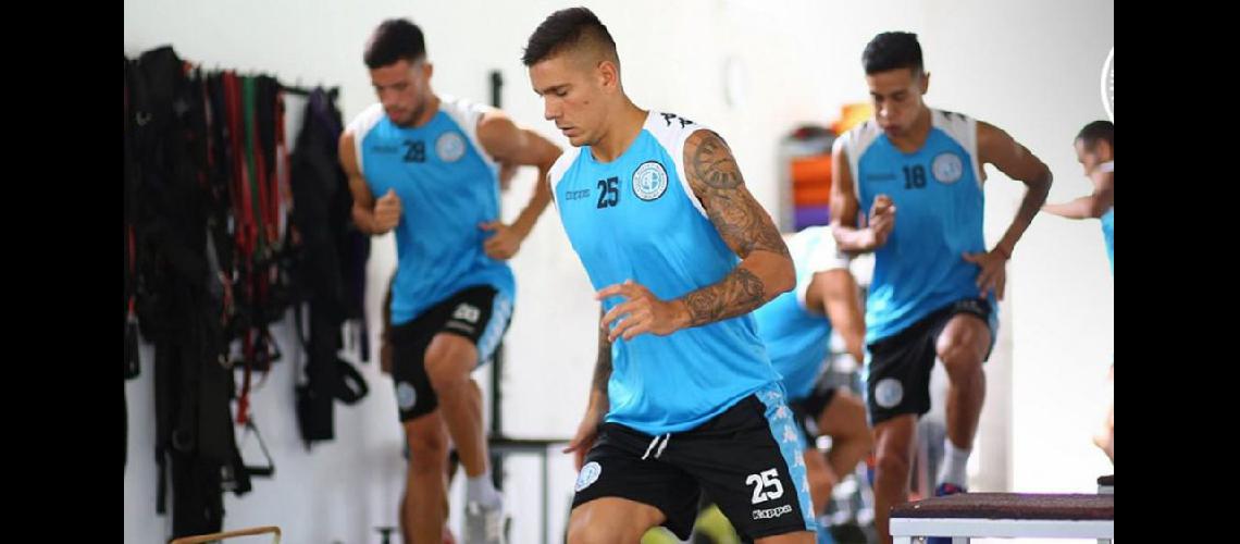 Herrera disputoacute nueve partidos con la camiseta de Belgrano
