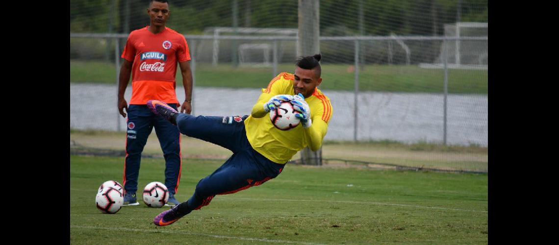 El arquero de 24 antildeos es uno de los integrantes del seleccionado de su paiacutes que participaraacute de la proacutexima Copa Ameacuterica