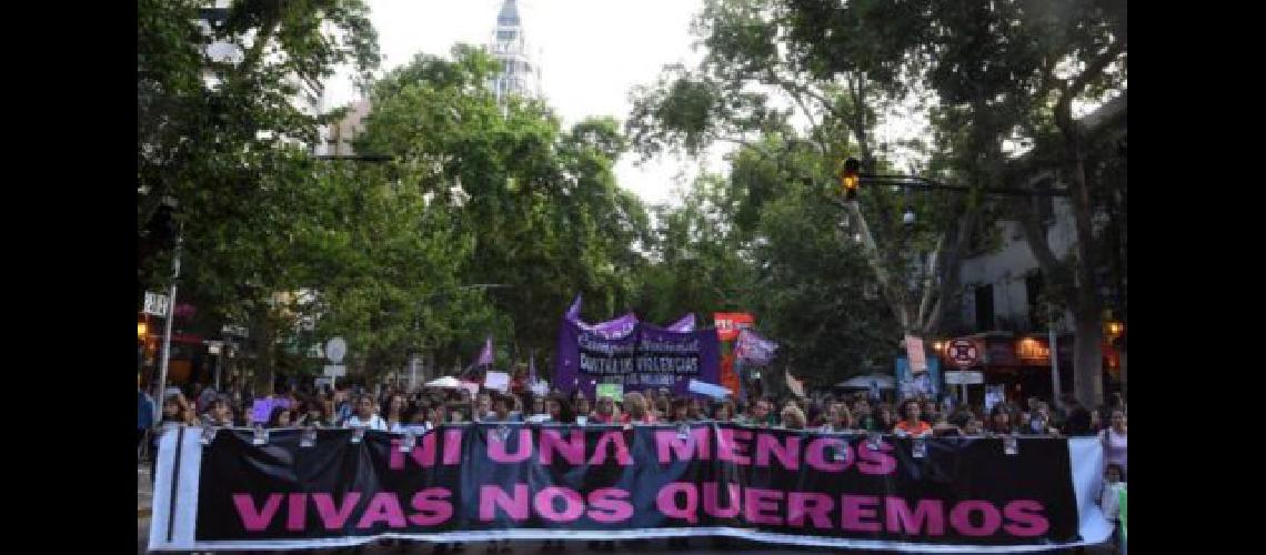 Ni Una Menos- quinta marcha a favor del aborto legal y contra la violencia