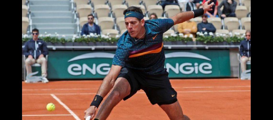 Del Potro perdioacute en cuatro sets y se despidioacute en octavos de final de Roland Garros