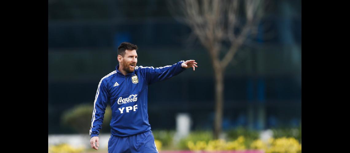 Los colombianos remarcaron la presencia de Messi en la Seleccioacuten