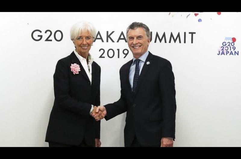 El FMI apura el giro de US5500 millones