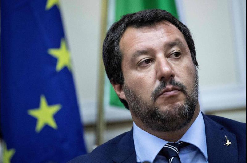 Matteo Salvini rechaza el ingreso de inmigrantes ilegales a Italia