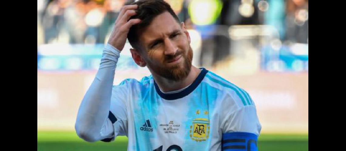 Messi hizo referencia a que no fue a recibir la medalla porque no queriacutea quotser parte de la corrupcioacutenquot
