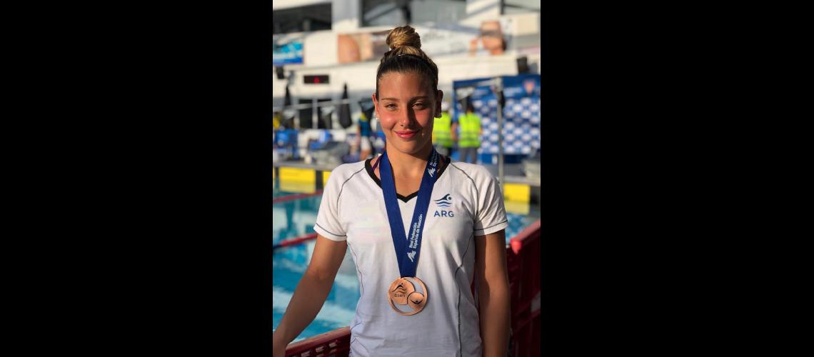 Medallas y podios para Selene Alborzen en la previa del Mundial Juvenil