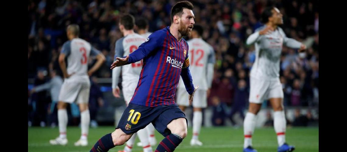 Messi en la terna al Mejor delantero