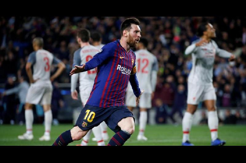Messi en la terna al Mejor delantero