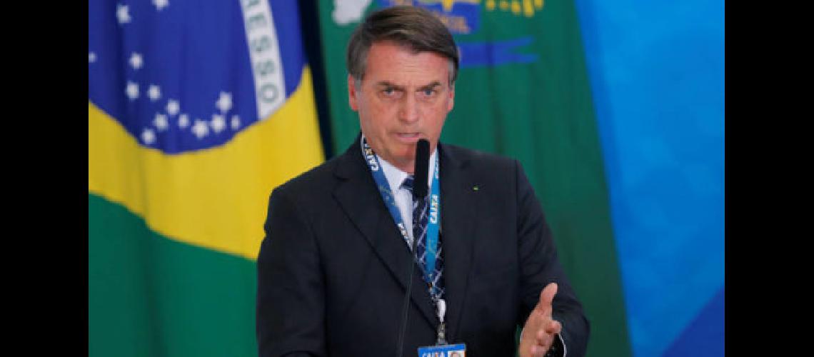 quotA Brasil no le faltan enemigosquot dijo Bolsonaro 