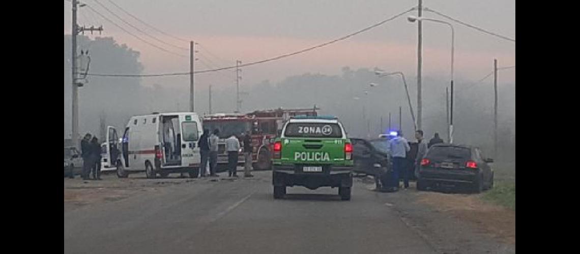 Una mujer murioacute en un choque muacuteltiple frente al predio de Boca