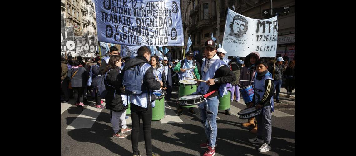 Con protestas frente al Congreso le exigen a Macri la Emergencia Alimentaria