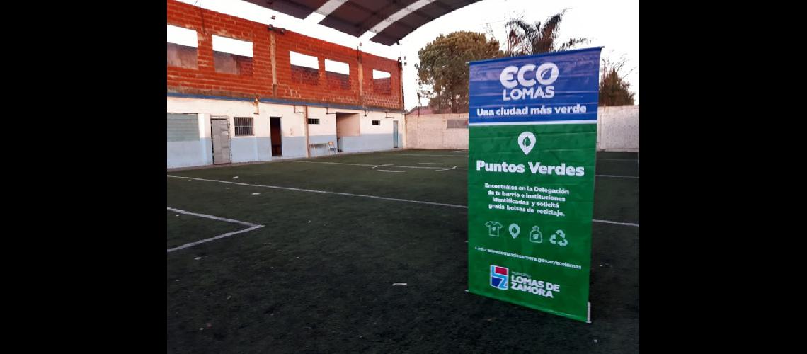 Eco Lomas- suman puntos verdes en distintos barrios