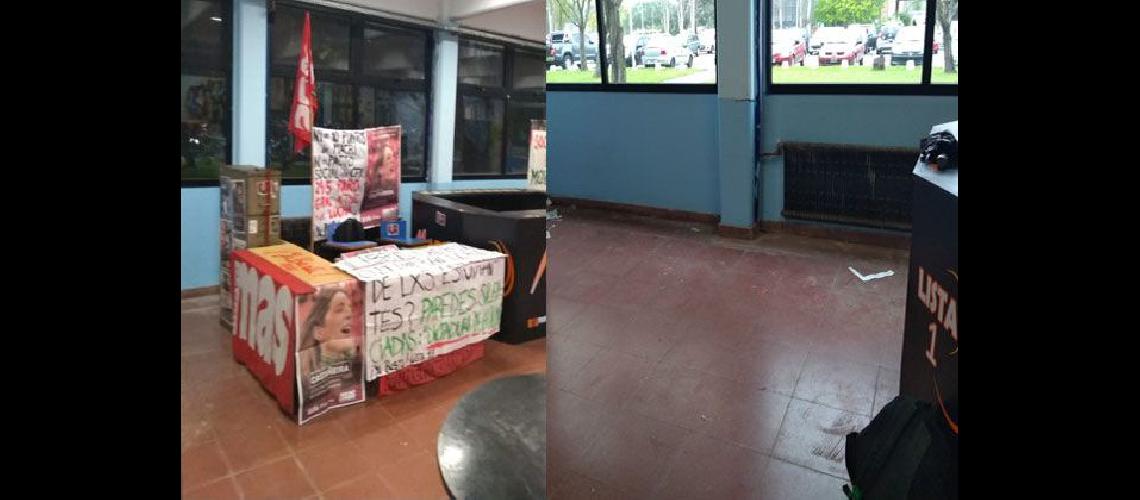 UNLZ Sociales- denuncian el desalojo del espacio de una agrupacioacuten estudiantil