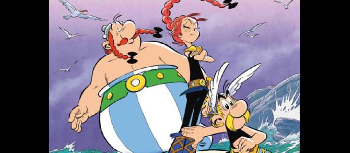 Asteacuterix comparte protagonismo con una heroiacutena