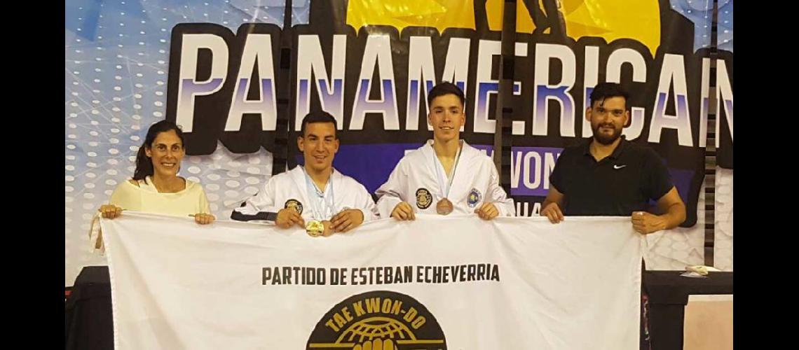 Los hermanos Britez con altura en el Panamericano