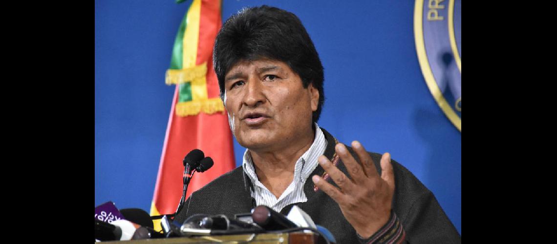 Evo Morales renuncioacute a la presidencia de Bolivia
