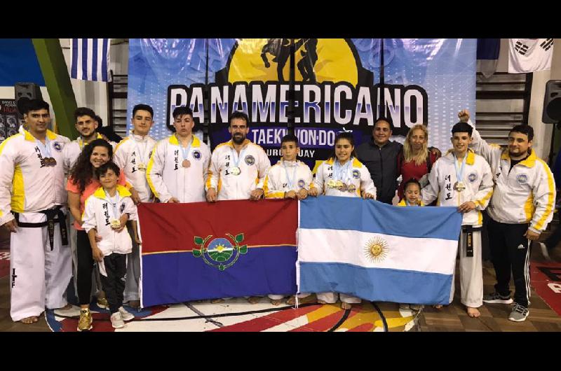 La Asociacioacuten Taekwondo Sur se lucioacute en el Panamericano