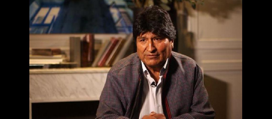 Evo Morales aseguroacute que tiene ldquomucho miedordquo que estalle una guerra civil en Bolivia